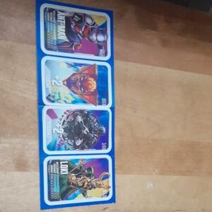 Marvel Kids Trading Cards - Blue and Multicolor